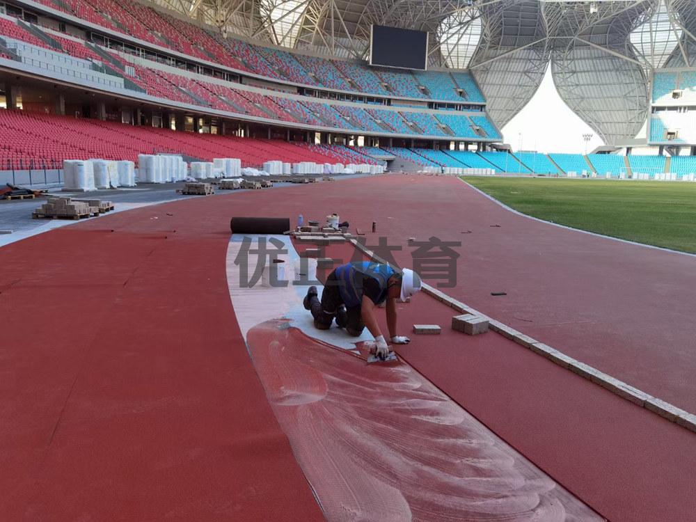 山南预制型橡胶跑道每平方米的价格